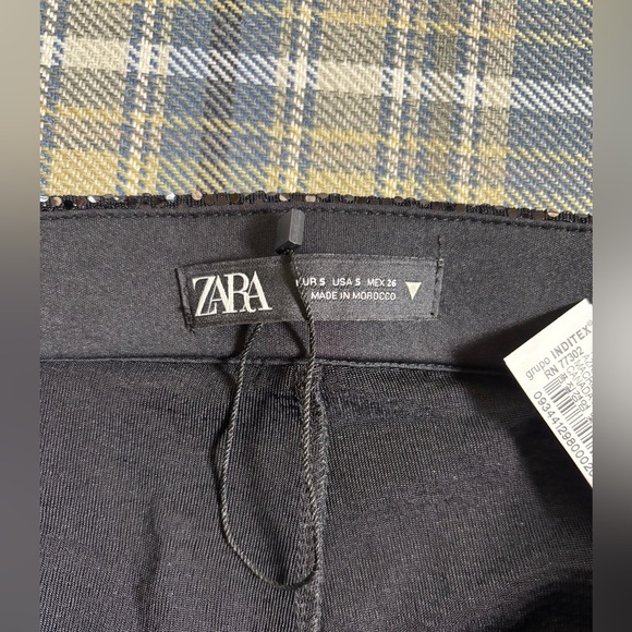Zara sequined high rise flare size small NWOT Blogger’s Favorite - Picture 13 of 13